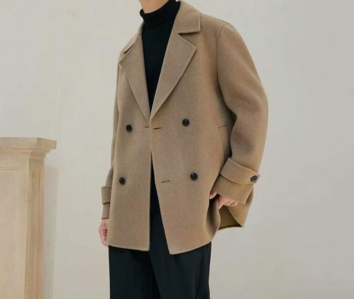Manteau en laine pour hommes