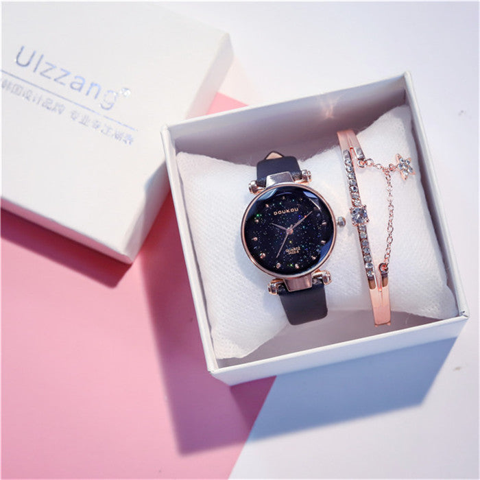 Femmes Starry Cadran Versatile Fashion Watch