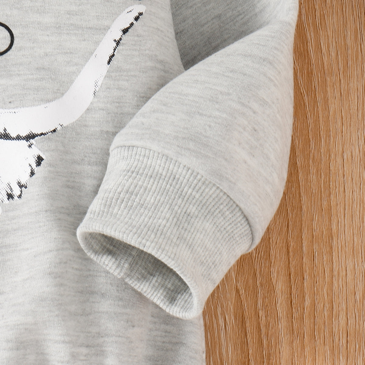 Long Sleeved Cartoon Letter Imprimer Hoodie Top Chez les enfants Loisirs Hoodie