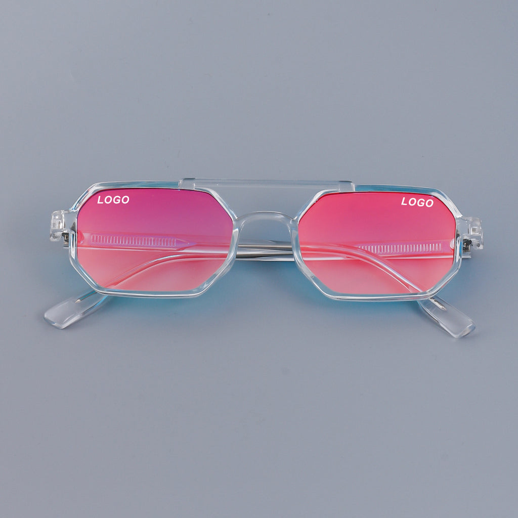 Lunettes de soleil mode européenne et américaine double pont