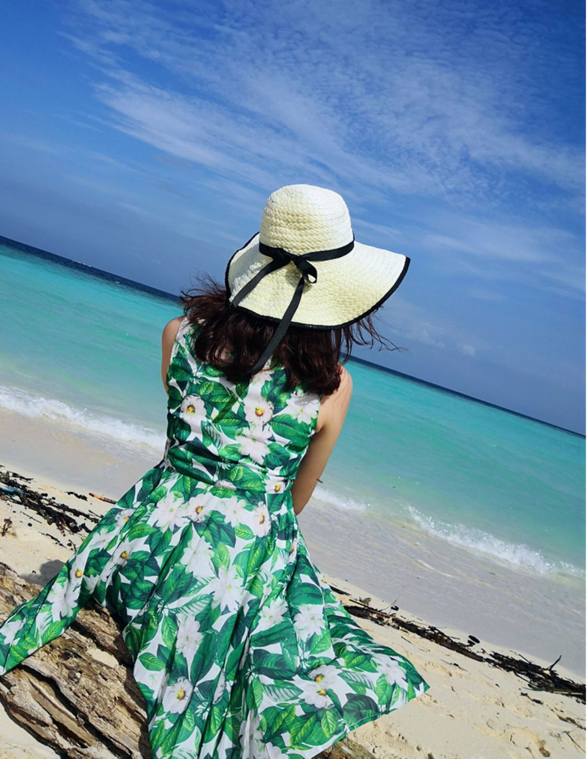 Robe d'été plage parent-enfant