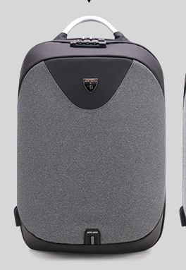 Sac à bandoulière double homme multi fonction antivol 15,6 pouces ordinateur packag