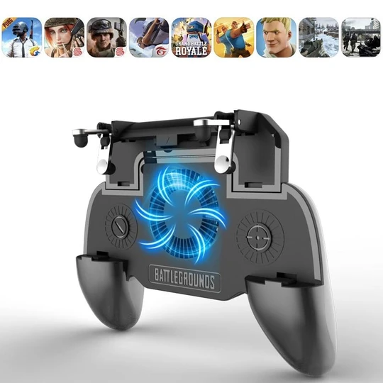 3 en 1 Téléphone Gamepad Cooler Powerbank