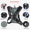 Sac à dos de moto à double épaule
