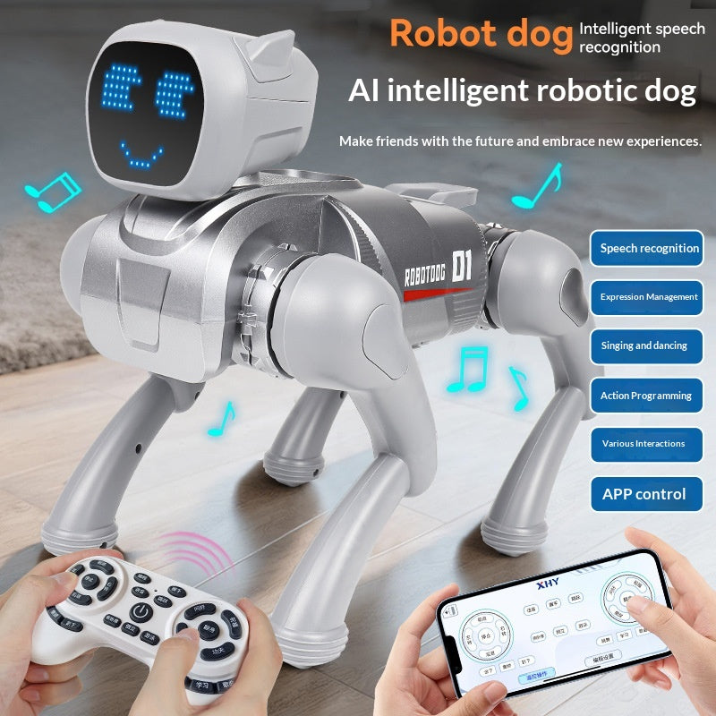 Jouet de chien robot intelligent pour enfants