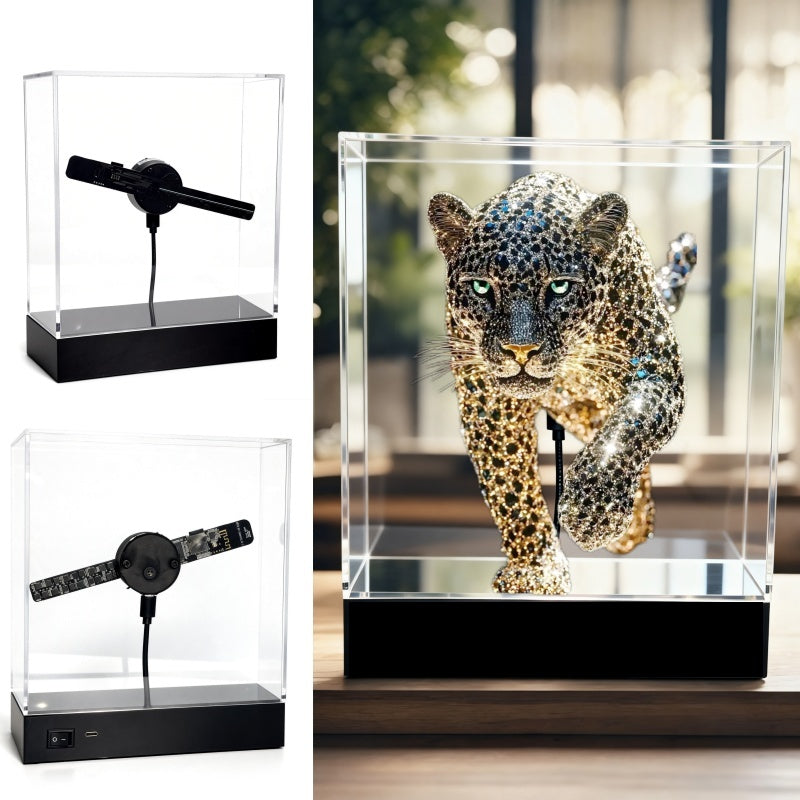 Wiilala support d'affichage holographique 12&20&30cm Naked-eye 3D ventilateur holographique publicité Mach