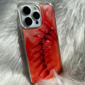 Créative et polyvalent Red Dye Drop Dossier téléphonique adhésif