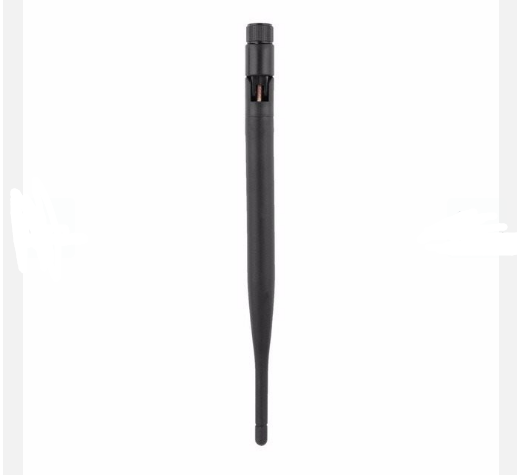 Wi-Fi 2.4Ghz 5dB Intensificateur sans fil a caoutchouc flexible avec connecteur mâle Sma.