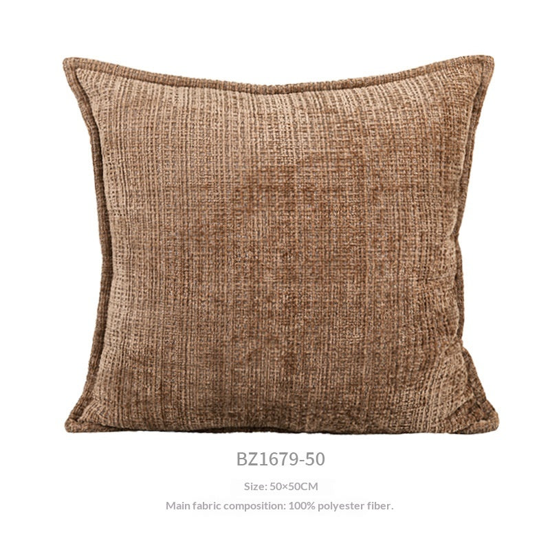 Oreiller moderne au milieu du siècle pour le salon Sofaelegant Brown et café-coloré D