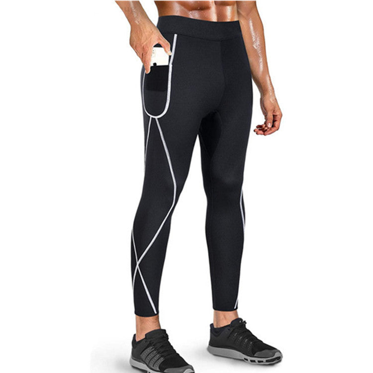 Costume sport sport de course pour hommes Yoga Sauna Fitness