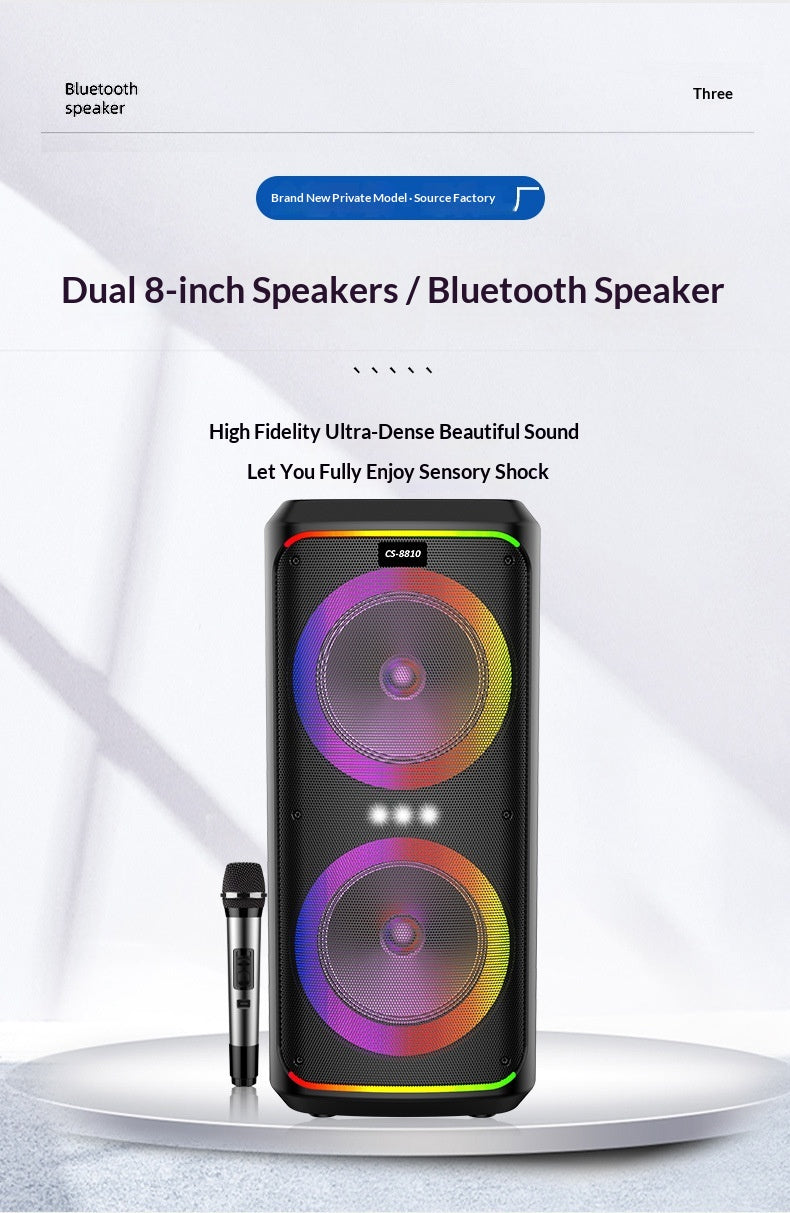 Haut-parleur Bluetooth sans fil avec microphone