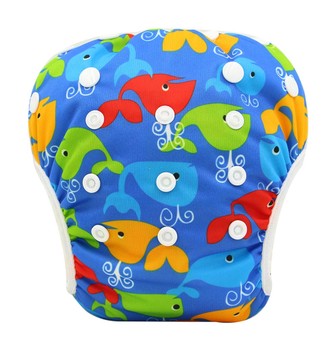 Couche de bain réglable étanche pour bébé Unisexe