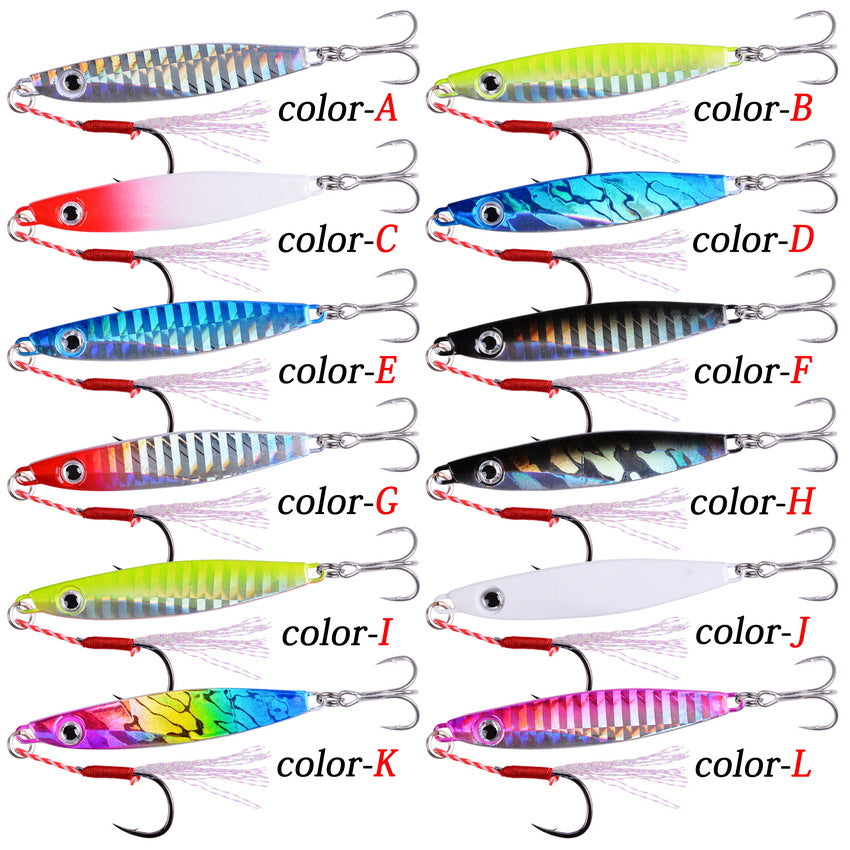 IMA Lure Aile dure au plomb poisson Jig pêche Tackle 7