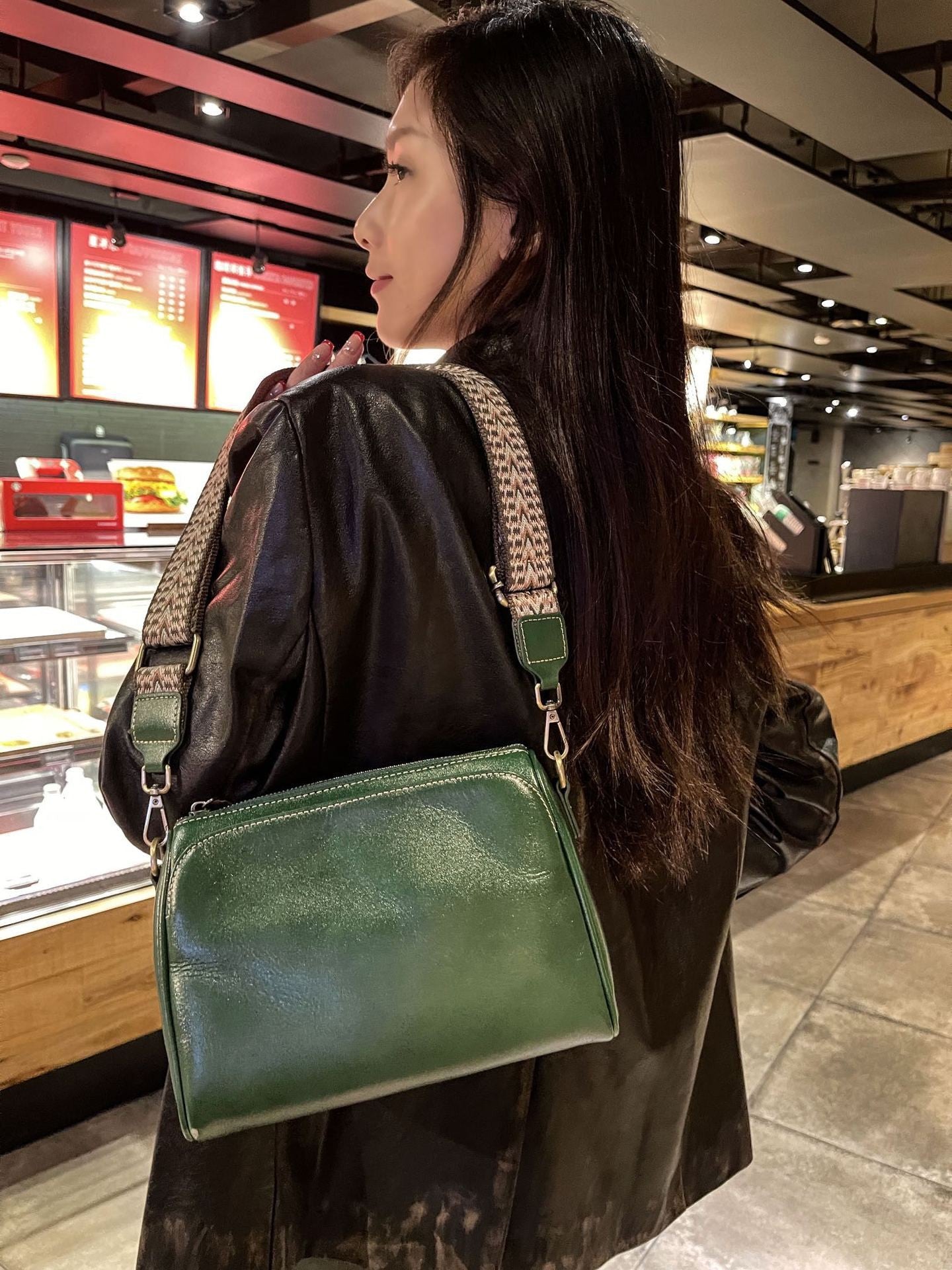 Sac de femme en cuir véritable