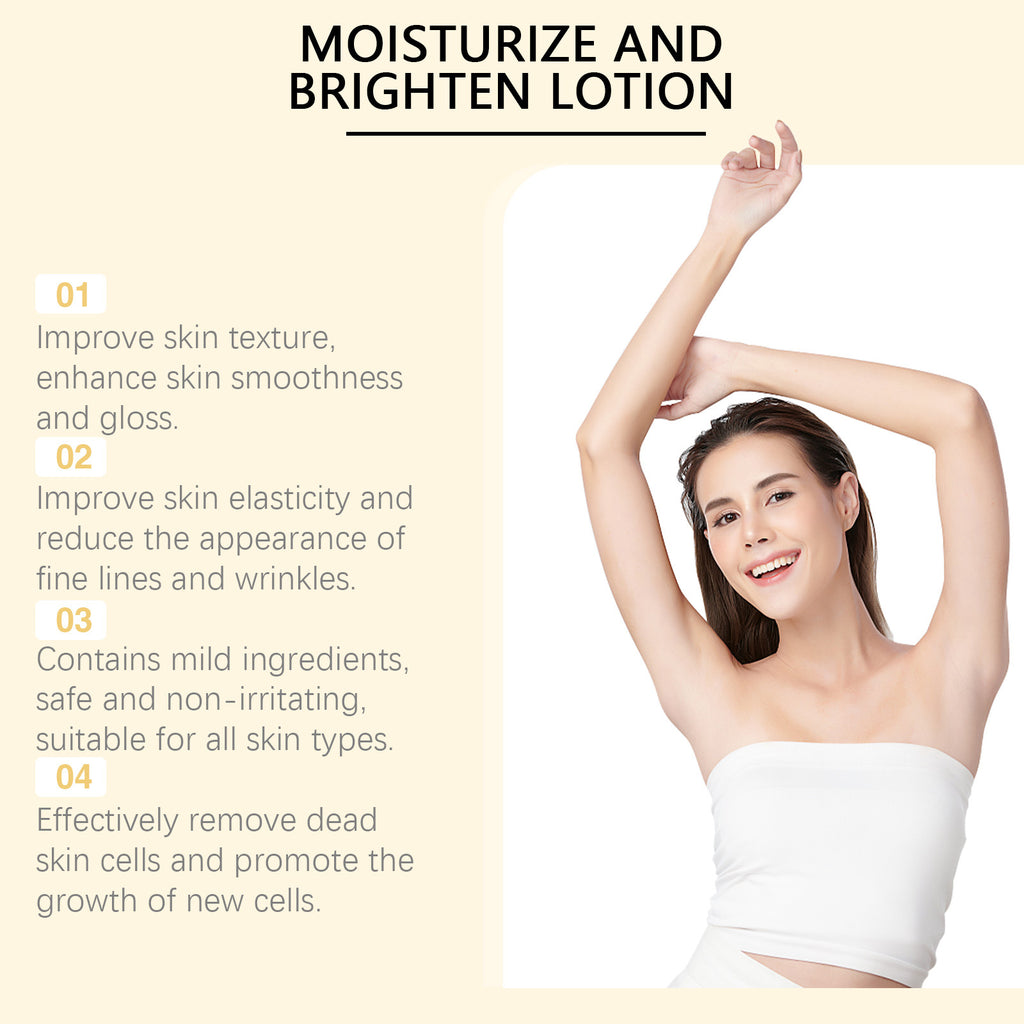 Vitamine C Crème corporelle revitalisante Hydratante et fermante eau lisse brillant peau Co