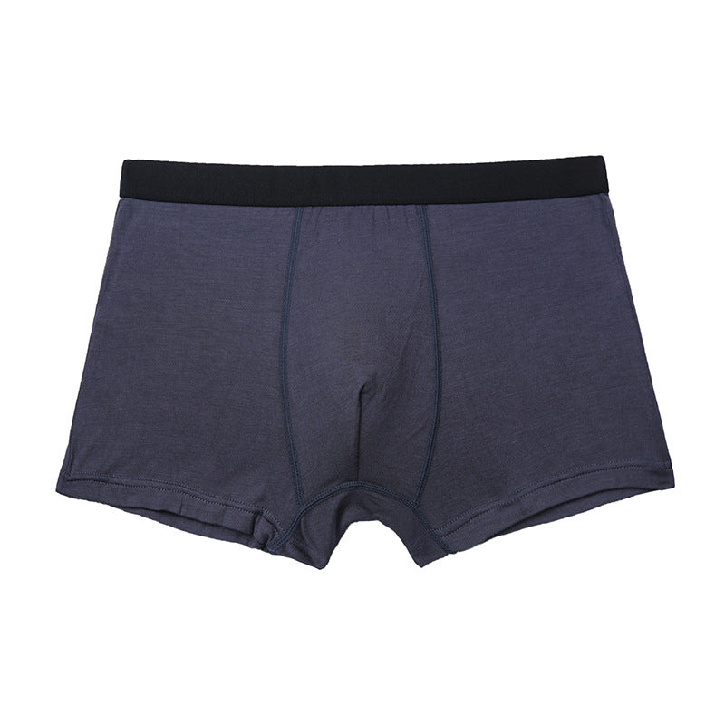 Sous-vêtements pour hommes Boxer d'été Slip respirant style quatre corner