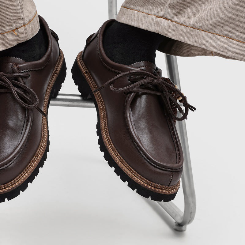 Vêtements de travail Mode Xu-style Dentelle-up Edgy et main hommes chaussures