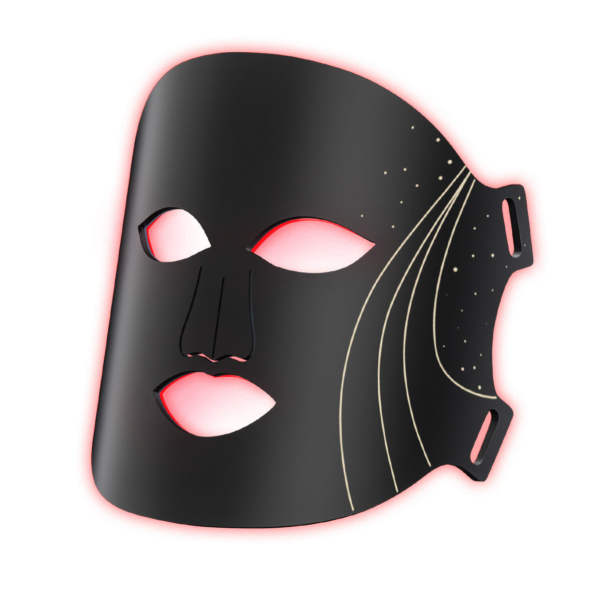 Masque LED visage photothérapie pour soin à domicile