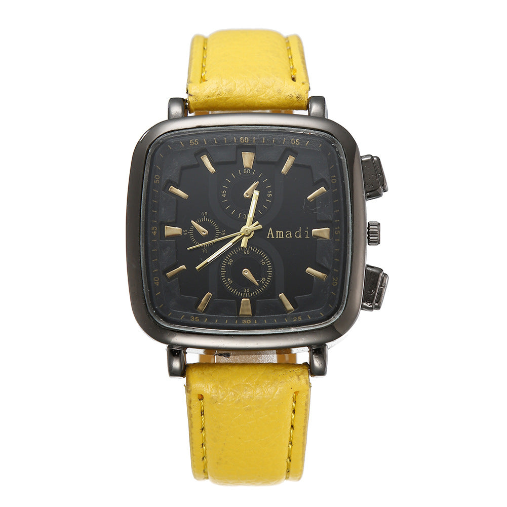 Montre Quartz rétro minimaliste à la mode