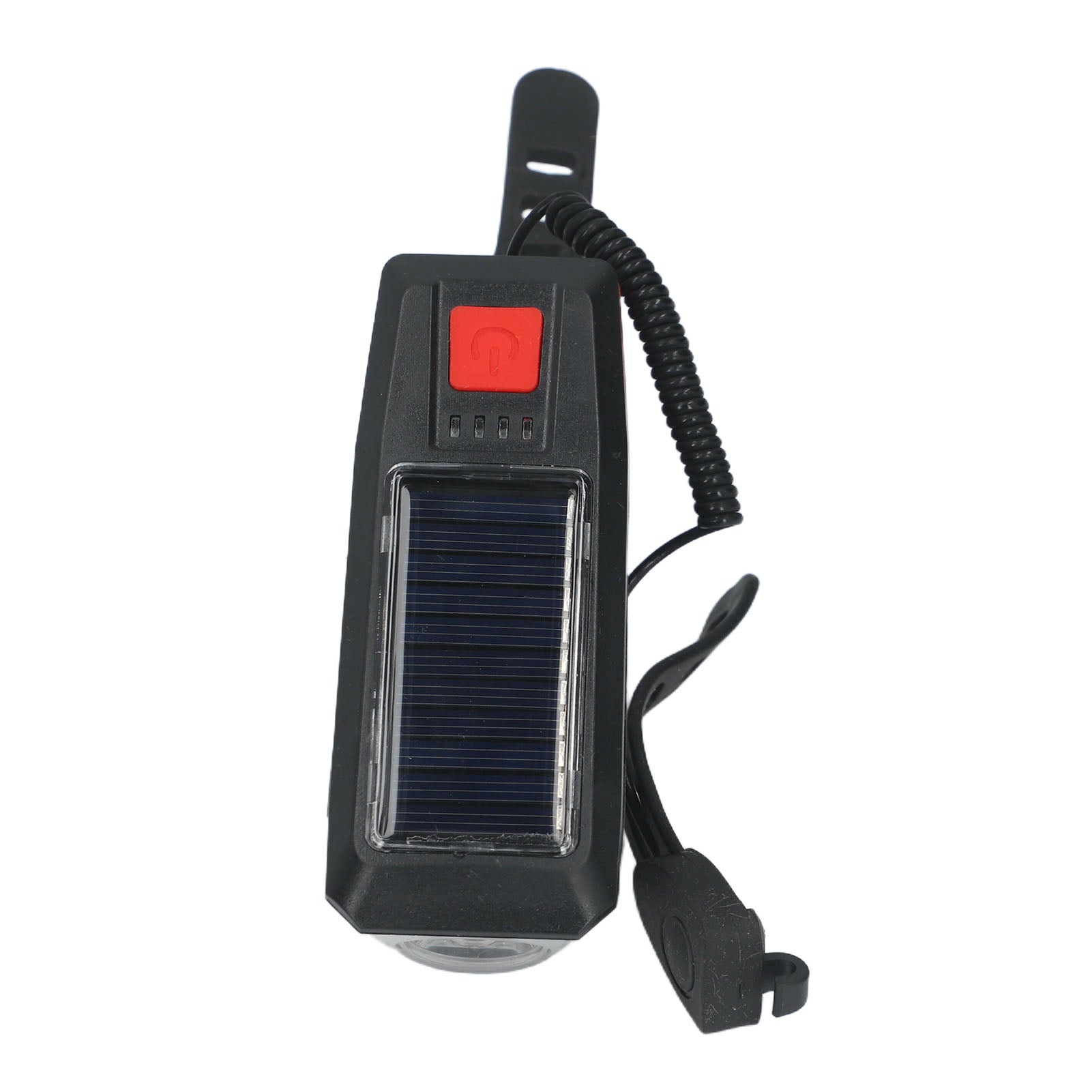 Solar Power Bike Light et Horn Rechargeable pour l'équitation nocturne