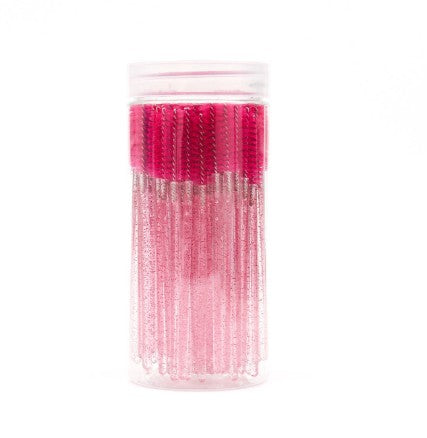 Mascara jetable en cristal en bouteille couleur spirale Tour
