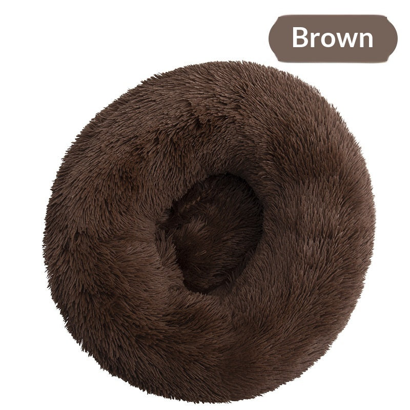 Lit de chien amovible et lavable Détachable Lit de chat en peluche