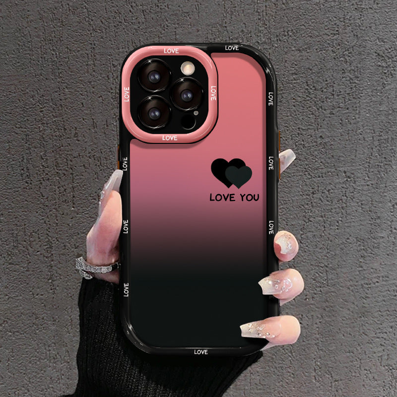 Acrylique Fine Trou Étui de téléphone tout compris résistant à la chute