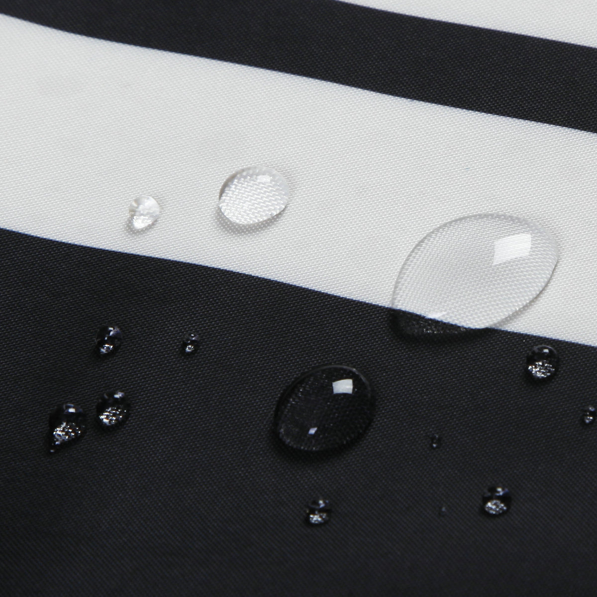 Rideau de douche imperméable Spun Spring Rideau de douche en polyester