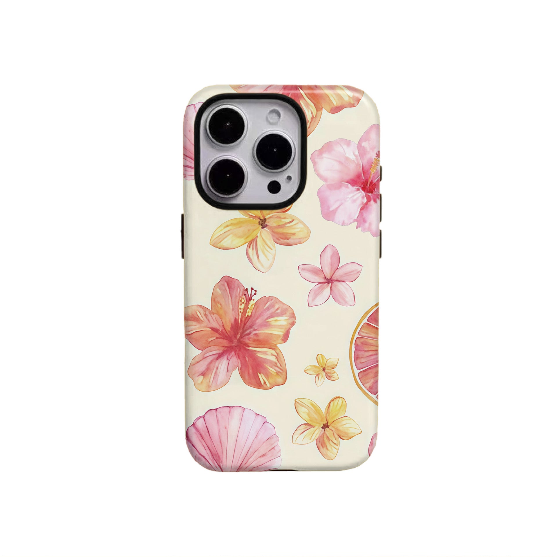 Flower Two-in-one Film Phone Case