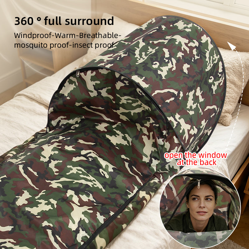 3D sleeping bag for one or two people Portable Lightweight