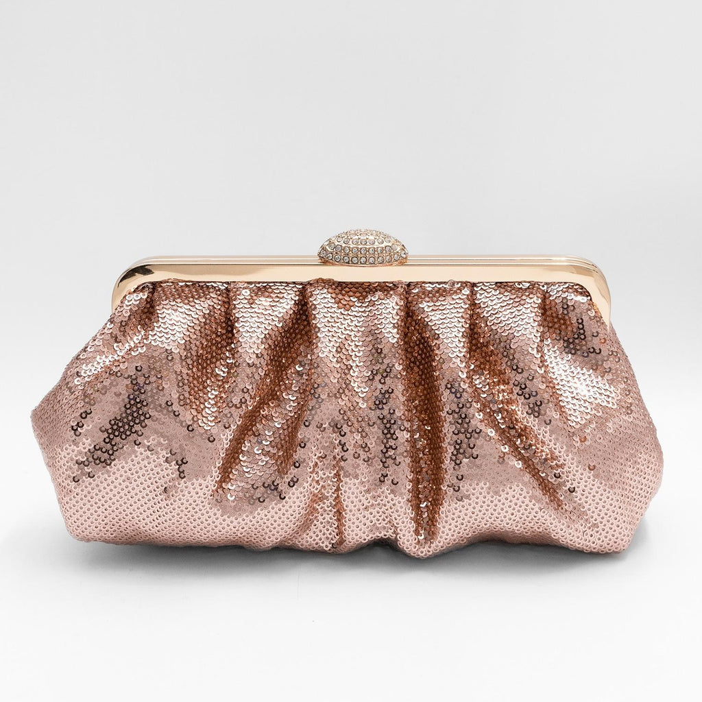 Sac d'embrayage à l'échelle de Sequin nouveau style