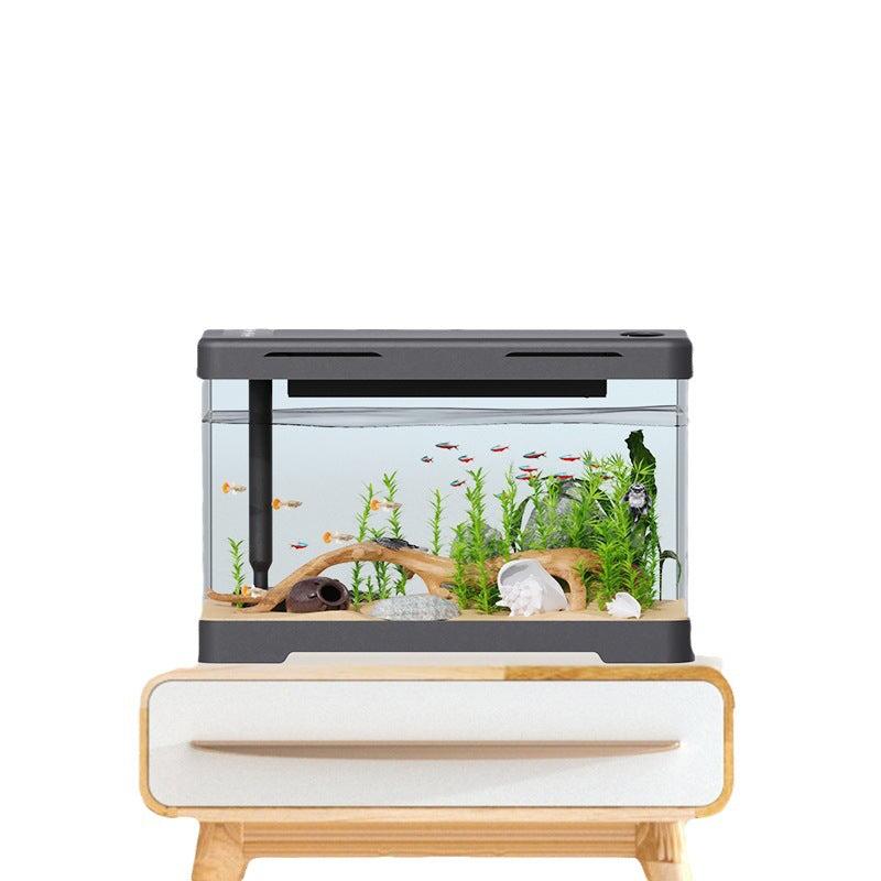 Réservoir de poisson acrylique de quatre générations transparent
