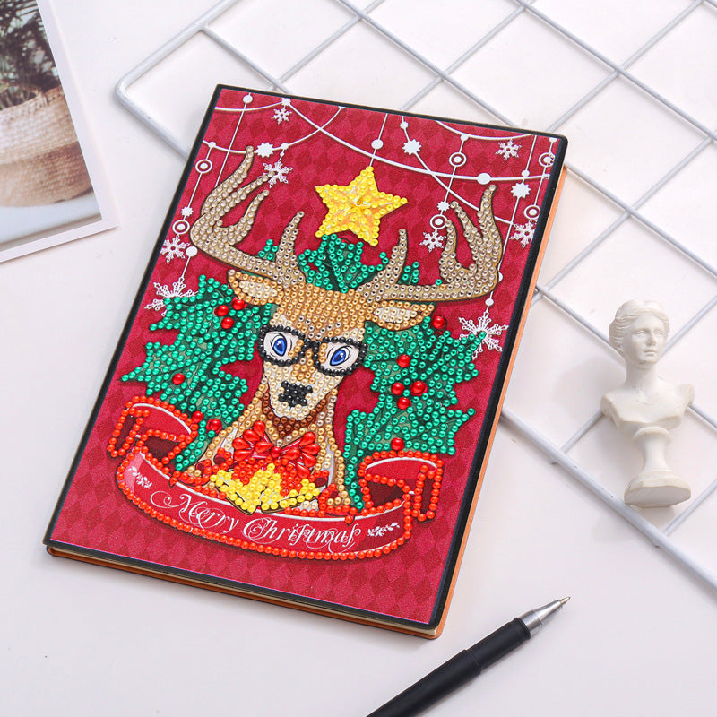 Notebook spécial d'affaires 5D Diamant Peinture