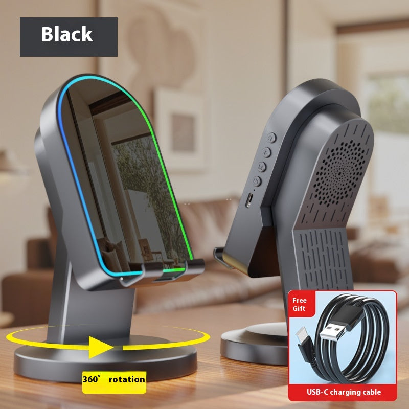 Multifunction Wireless Induction Bluetooth Speaker Bracket