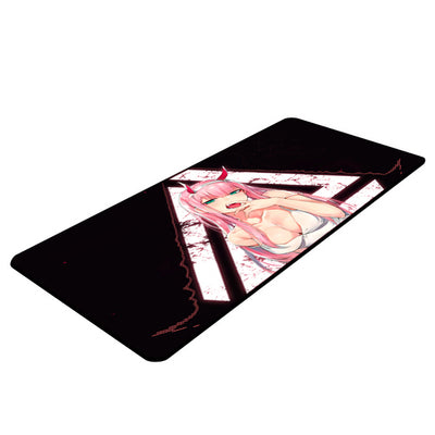 Darling In The Franxx Themed Keyboard Mat, Anime Mousepad, Computer Mat