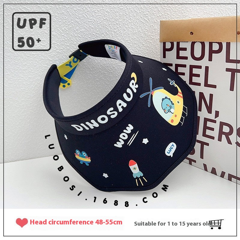 Protection solaire des enfants Chapeau solaire anti-UV volant