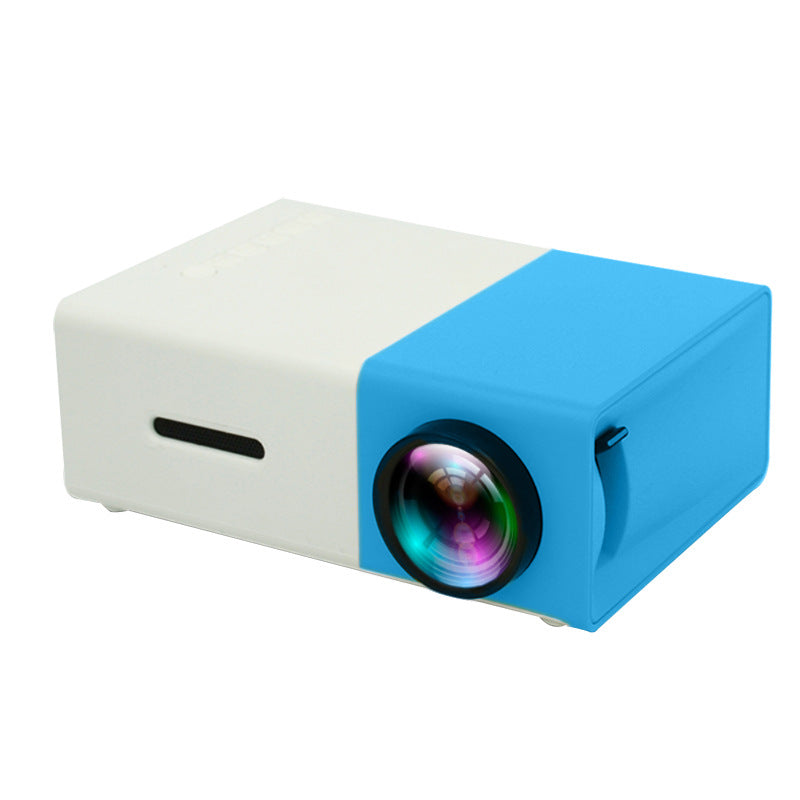 Projecteur portable 3D Hd Led Home Théâtre Cinéma HDMI compatible avec Usb Audio Projecteur Yg300