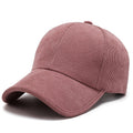 Quatre saisons Corduroy Couleur Casquette de baseball Casual Tous appariements