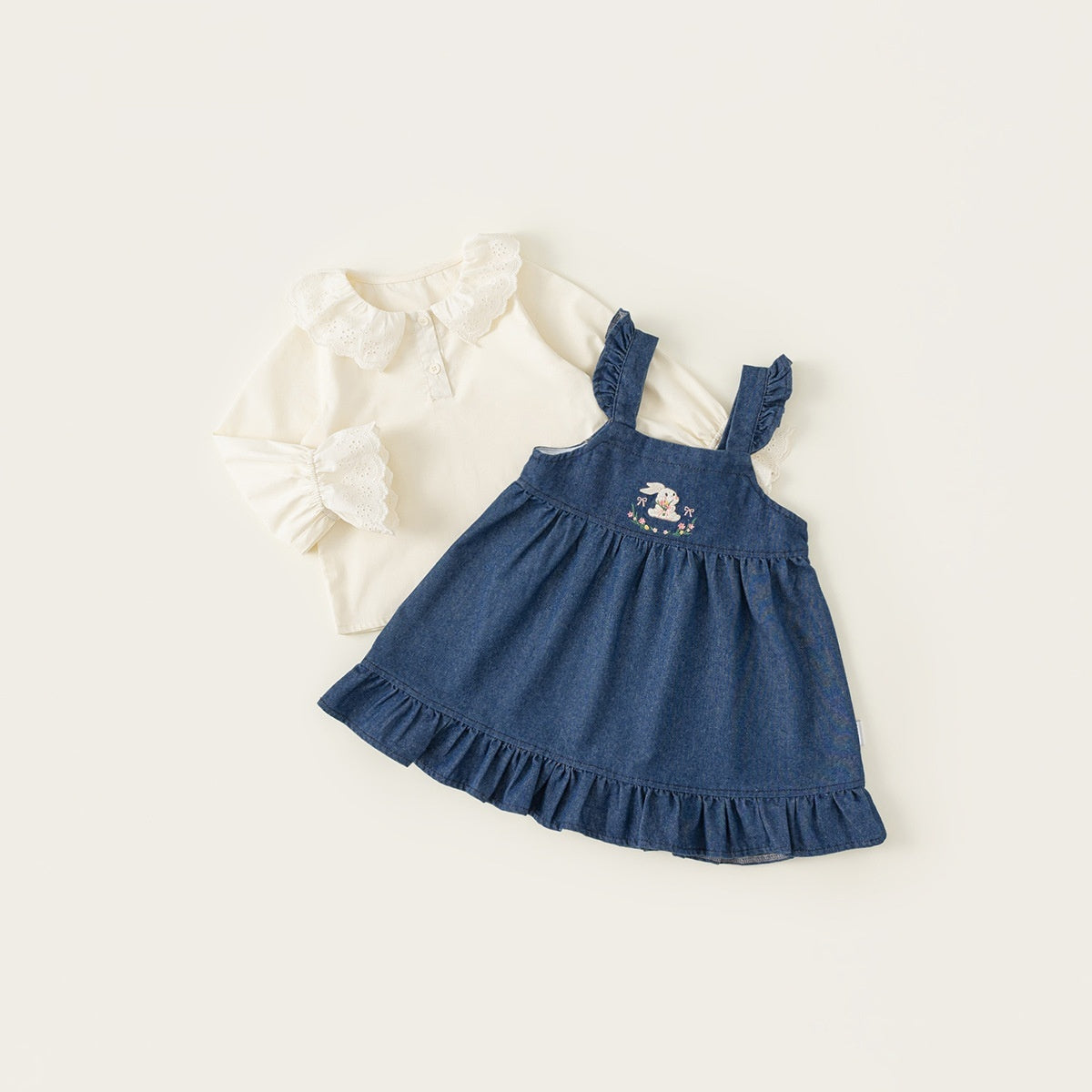Vêtements pour enfants Chemise à manches longues de printemps