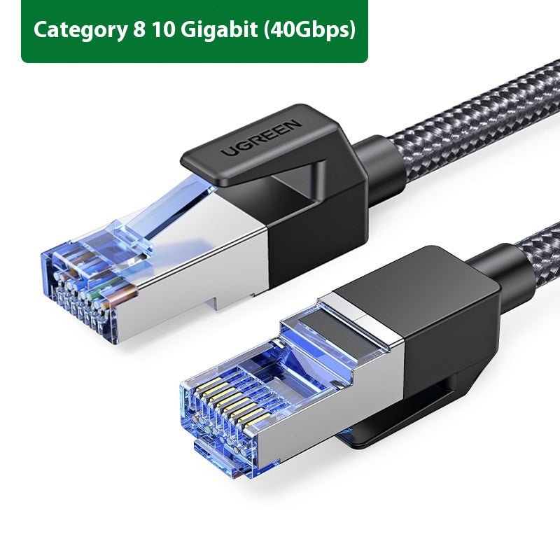 Réseau vert câble ménage Gigabit Super Six