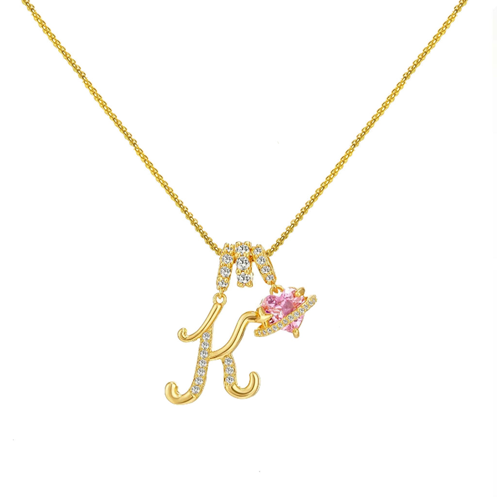 Dopamine 26 Anglais lettre collier fille légère luxe minorité haut sens