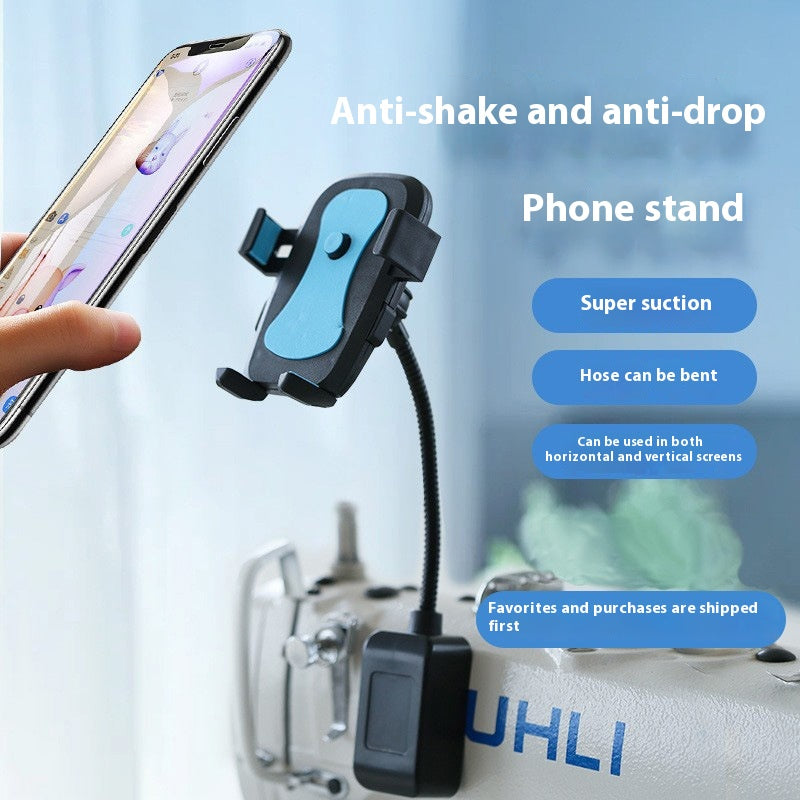 Support de téléphone portable universel pour machine à coudre antichoc