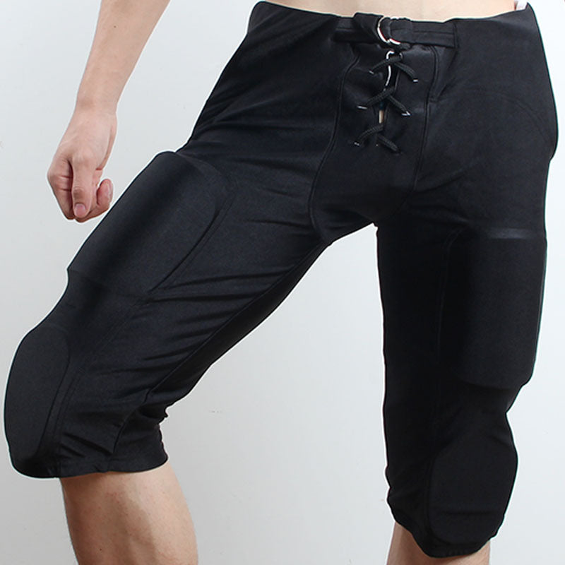 Pantalon d'entraînement anticollision de rugby de hockey pour hommes