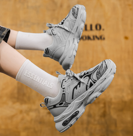 Printemps Hommes Respirant Mesh Chaussures papa