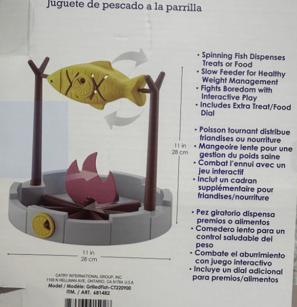 Distributeur de nourriture pour chats pour soulager l'ennui