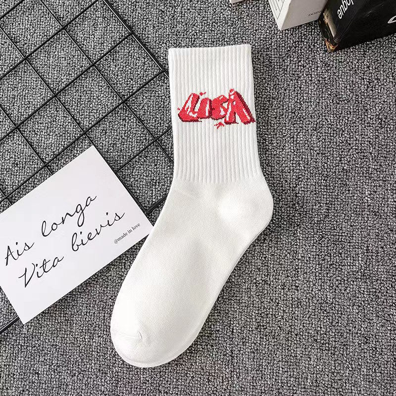 Cotton Automne Hiver Hommes Basketball Chaussettes longues
