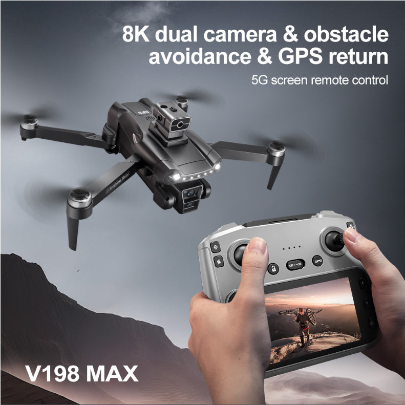 Produit V198MAX GPS sans brosse Retour à la maison Drone