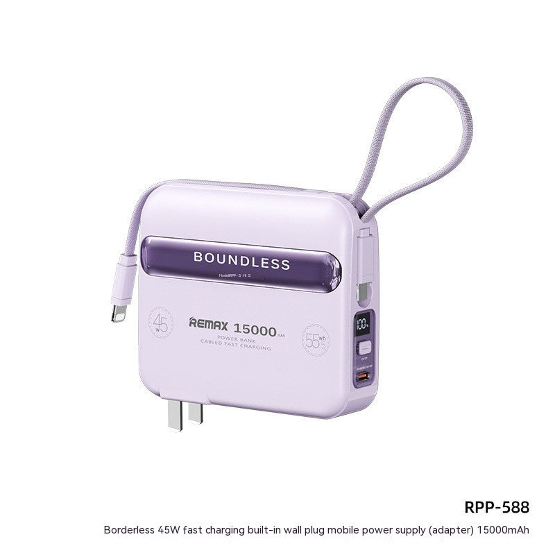 45W avec câble à charge rapide Mobile Power Portable