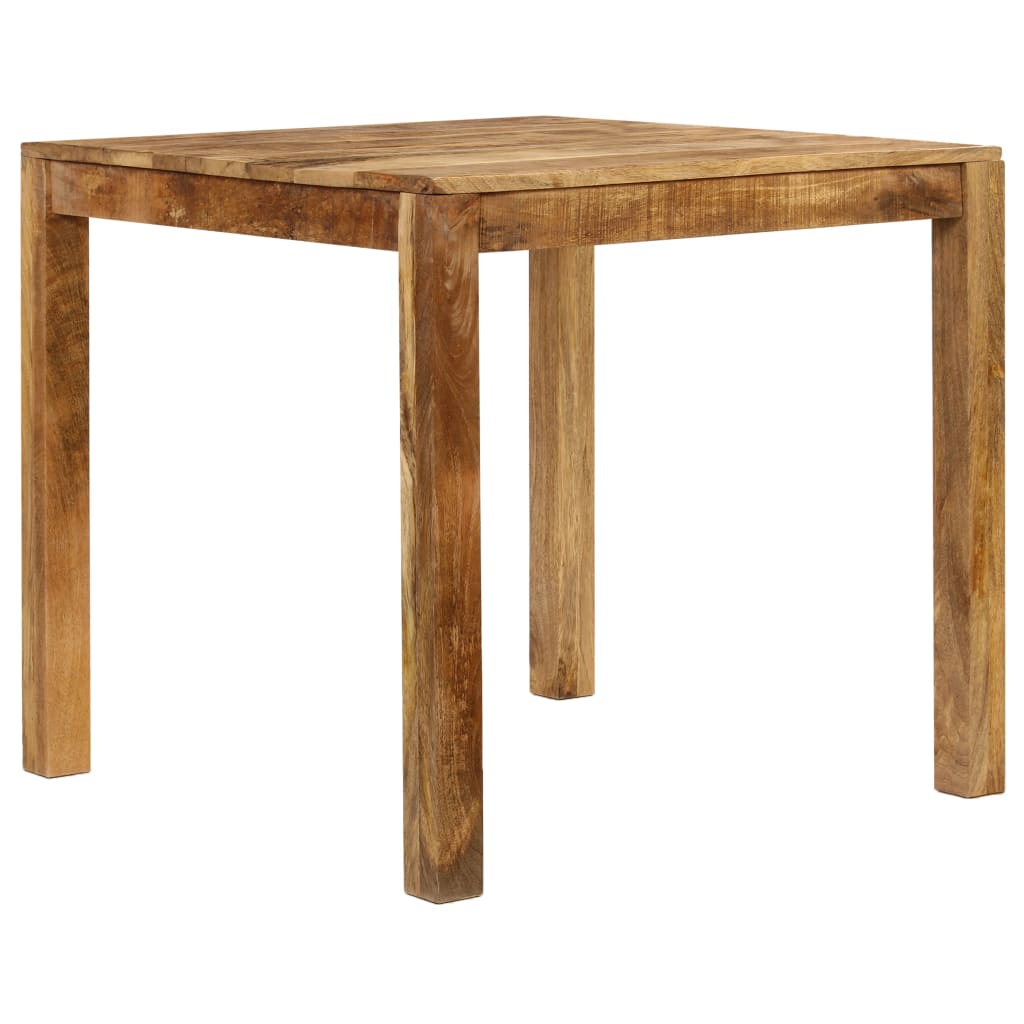 Table à manger en bois massif de mangue 82x table à manger 82x