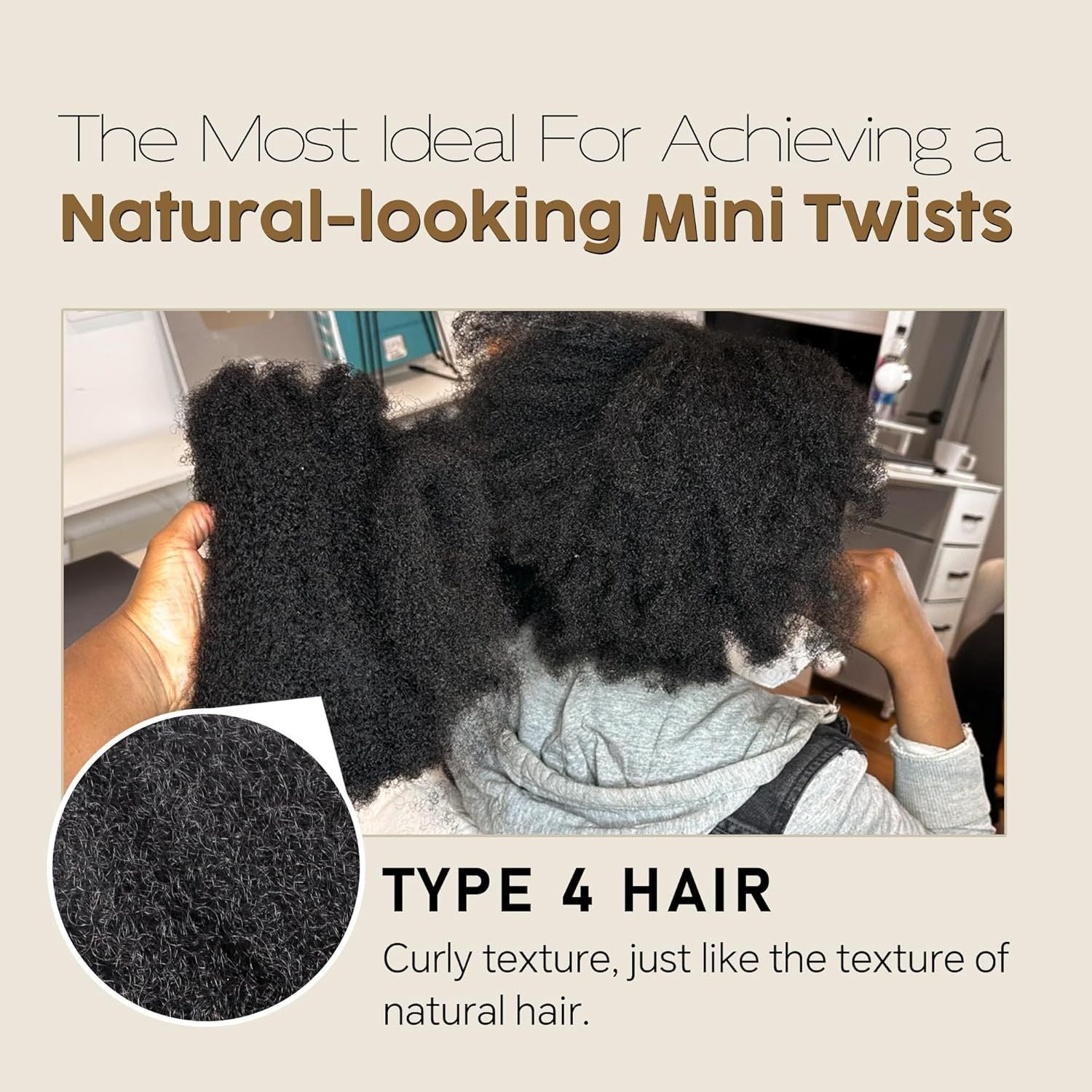 Femmes Dreadlock Extensions de cheveux Bundle